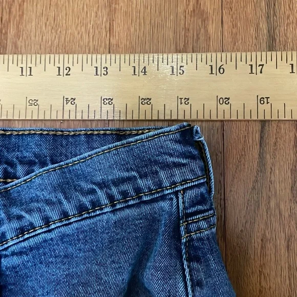 Levi’s 505 Tag Size 34 x 33 Blue Jeans Five Pocket Zip Fly Straight Leg Mid Rise - Picture 6 of 13